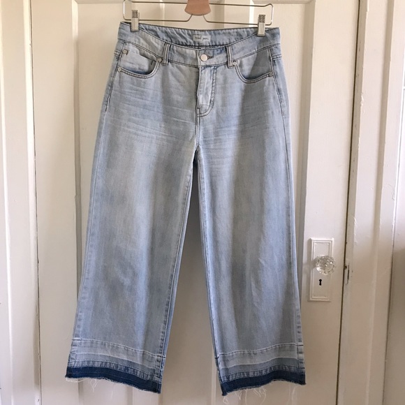 Wide leg cotton jean - Picture 1 of 4